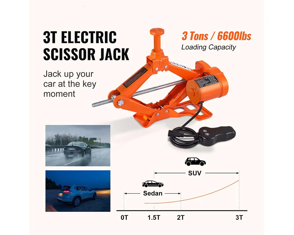 Electric Car Jack 3 Ton, 12V - Image 8