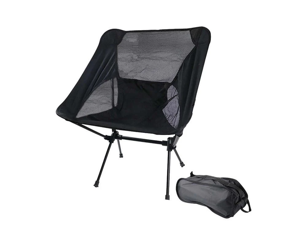 Camping Chair/Outdoor Folding Chair-Black - Image 11