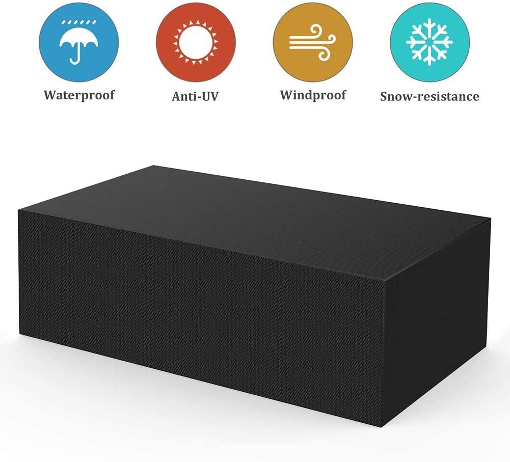 Outdoor Furniture Cover 135 X 135 X 75Cm - Image 4
