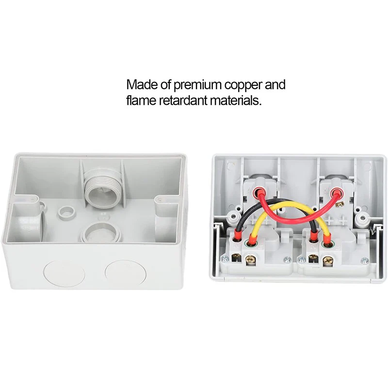 Weatherproof Double Power Point 15Amp - Image 4