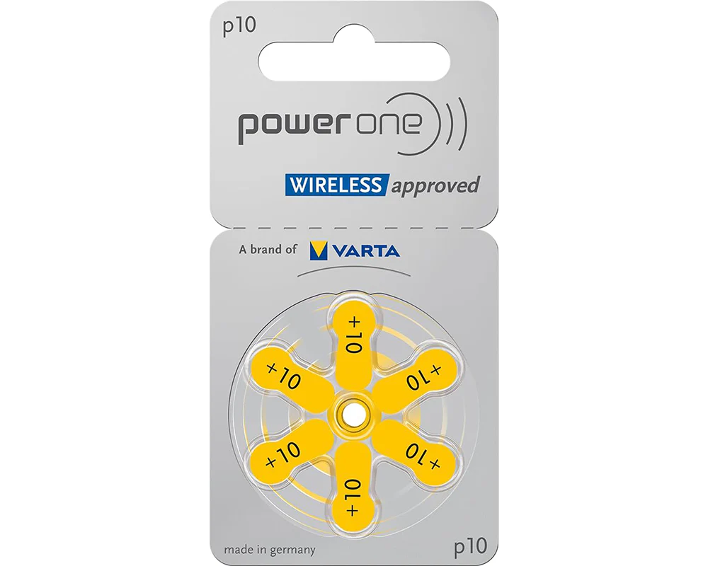 Power one P10 Hearing Aid Batteries 60 Pack - Image 3