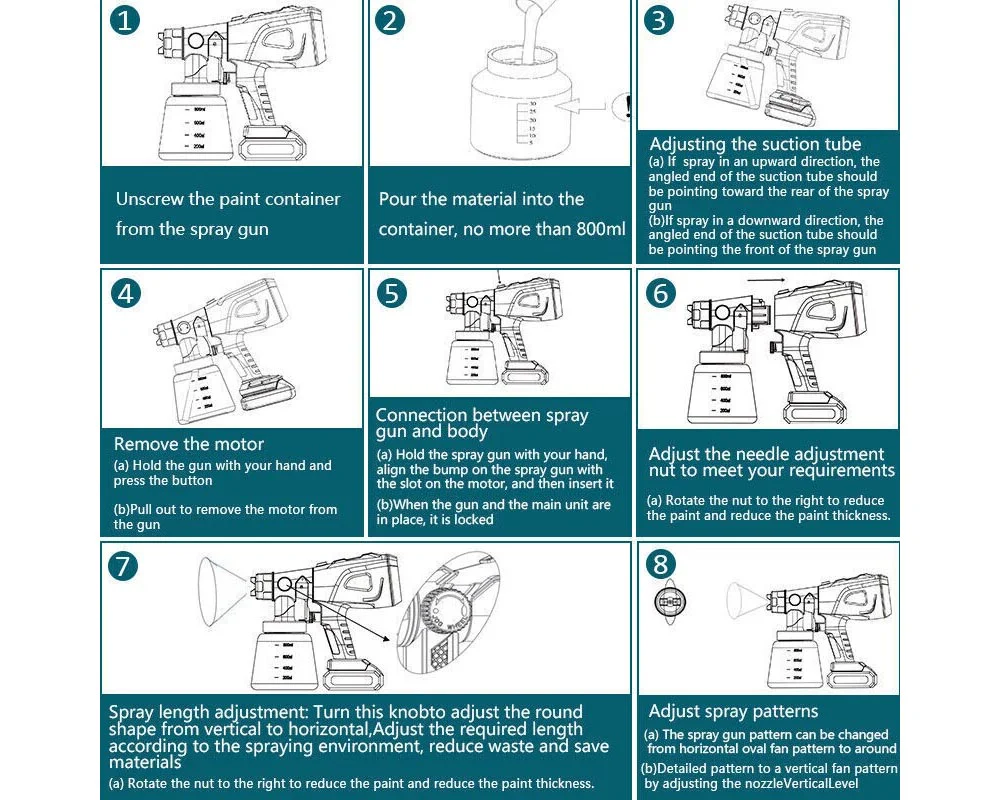 Electric Airless Paint Spray Gun - Image 10