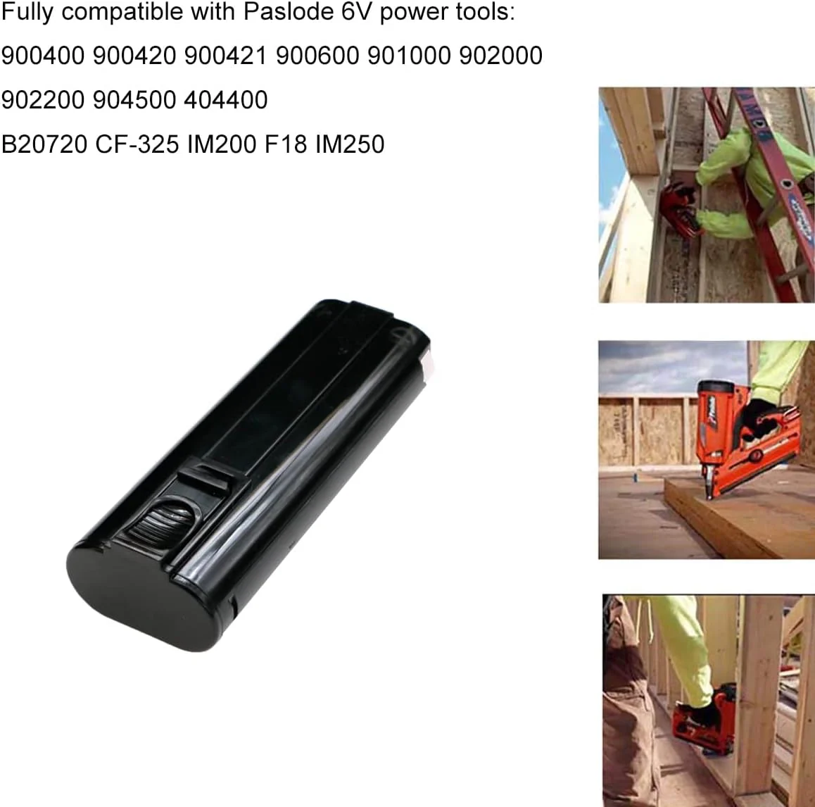 Paslode Battery 3000mah Replacement Paslode Nail Gun Battery - Image 4