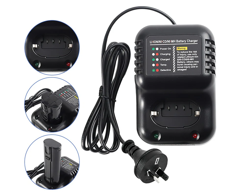 Paslode 6V Compatible Paslode Charger Voltage Battery Charger Power Tool - Image 2