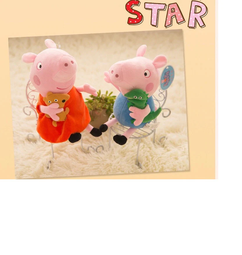 Peppa Pig Family Dolls Toys - Image 5