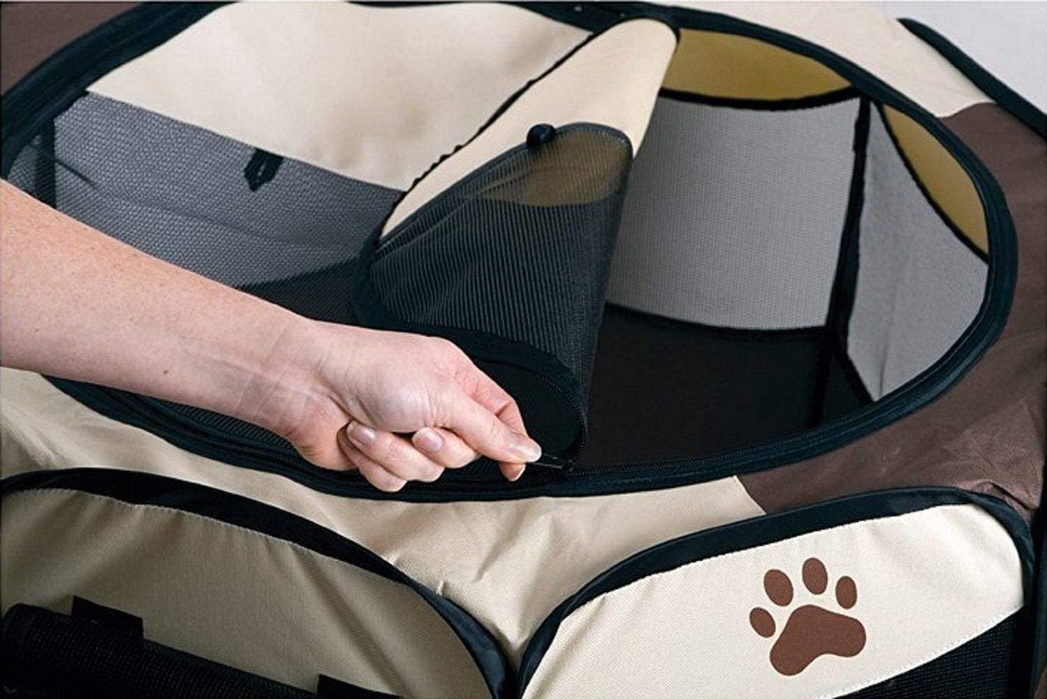Pet Playpen Dog Playpen Foldable Pet Playpen Tent Cage Crate - Image 6