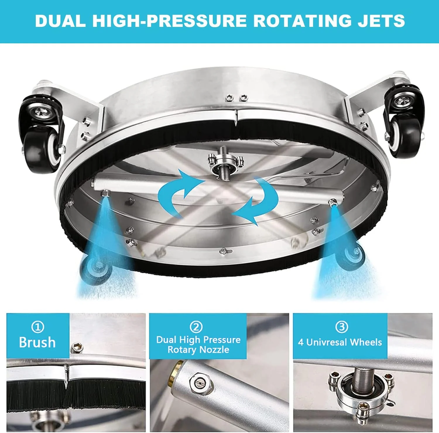Stainless Steel Surface Cleaner 16.5 Inch - Image 5