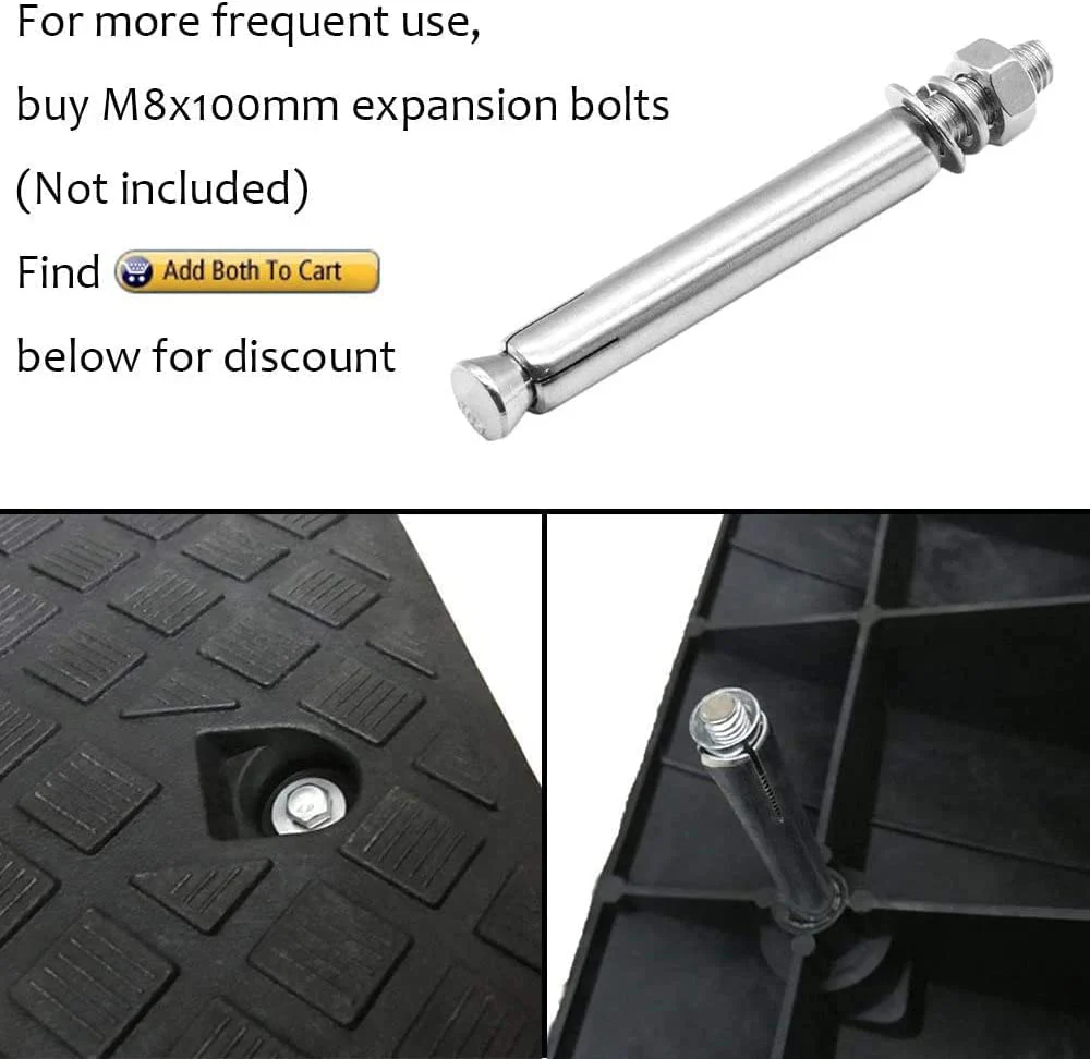 Kerb Ramp Curb Ramp Pair 10.5cm Car Ramps x 2 - Image 5