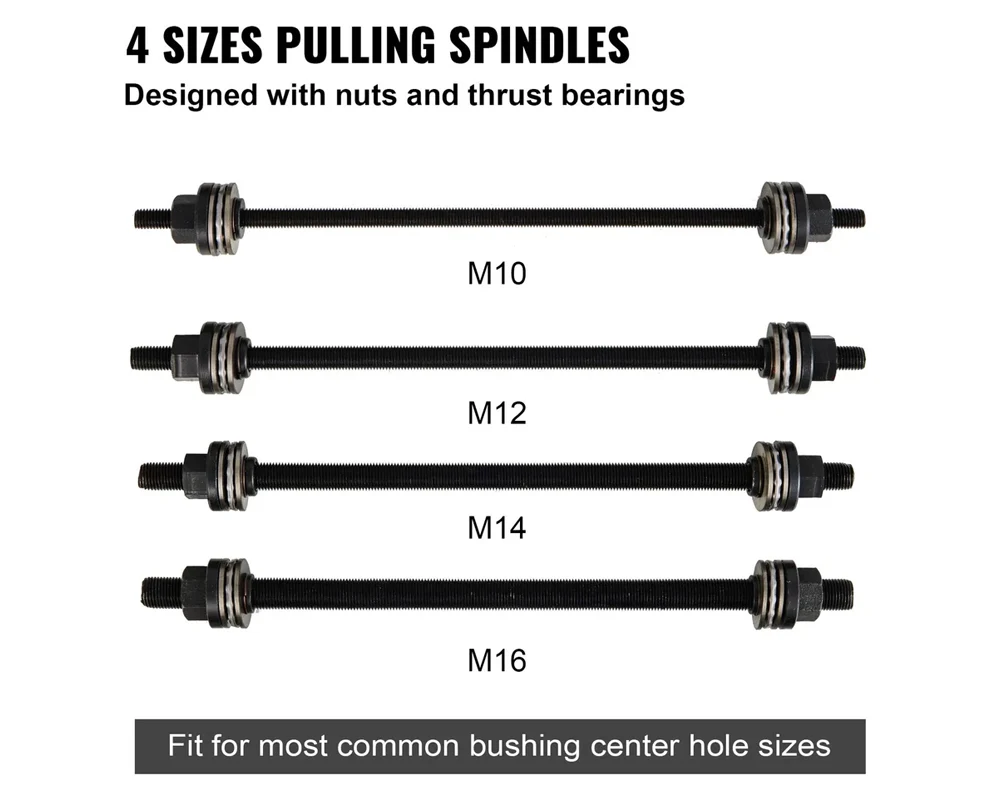 Car Universal Bush Bearing Removal Tools Set Press Pull Sleeve Kit - Image 5