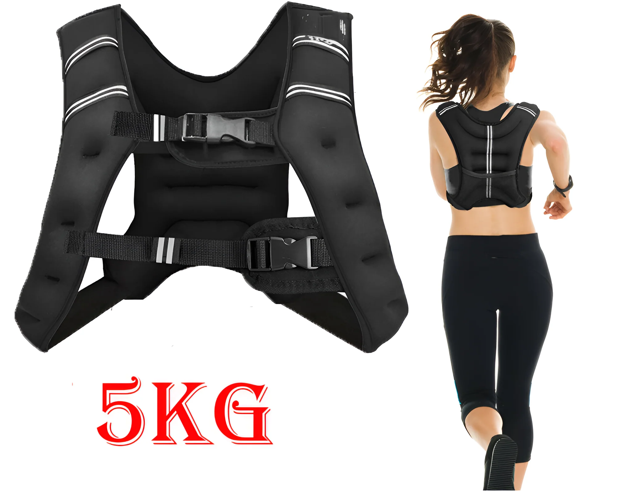 5KG Weighted Vest Workout Equipment - Image 6