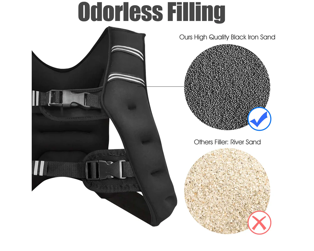 5KG Weighted Vest Workout Equipment - Image 9