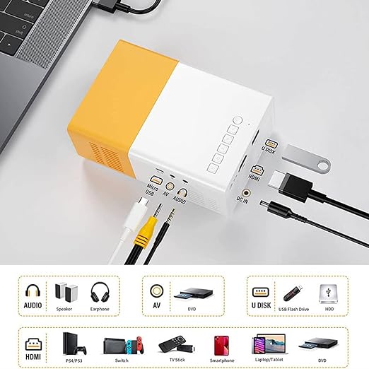Mini LED Projector Full HD 1080P - Image 6