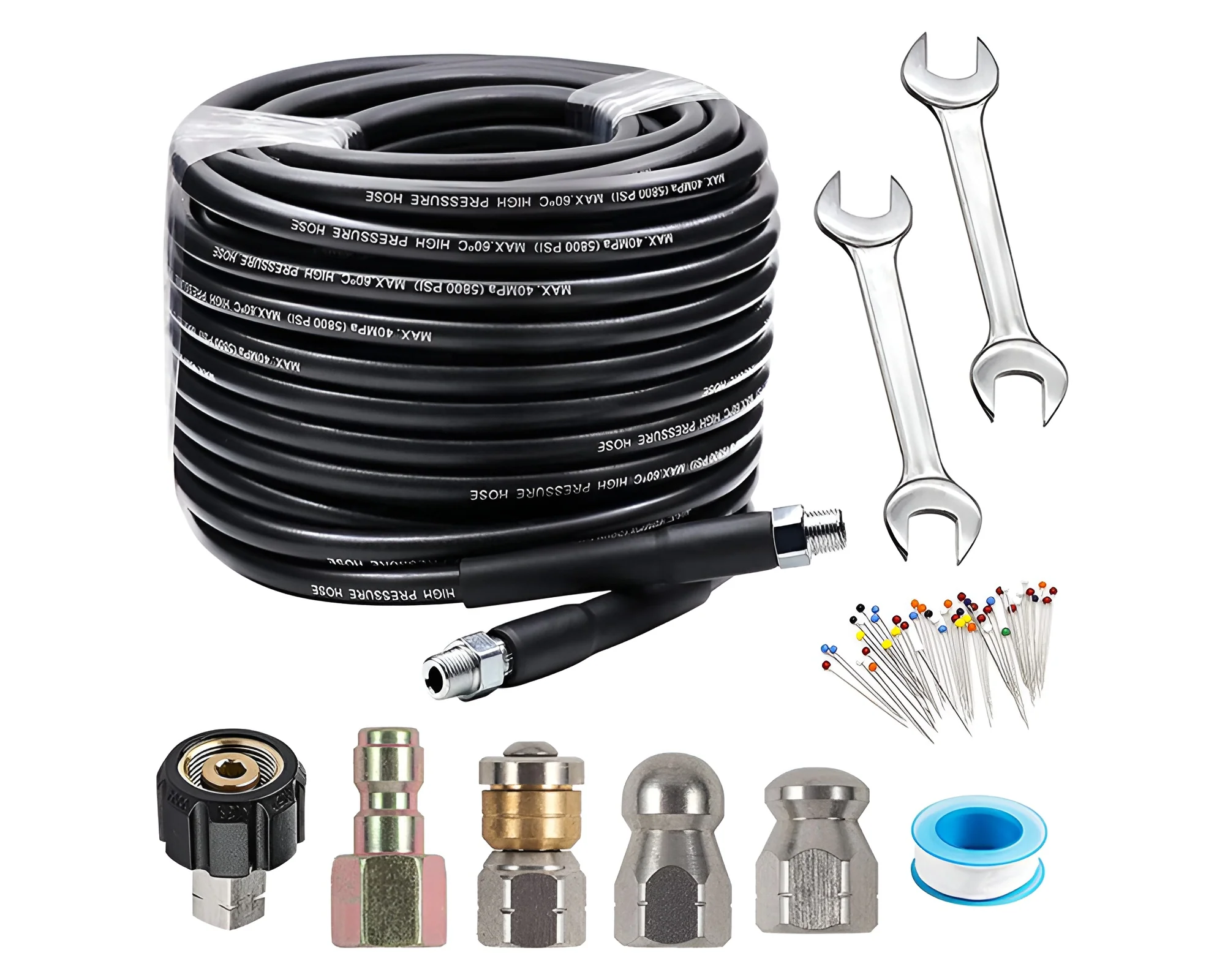 Drain/Pipe Cleaning Kit 15m - Image 2