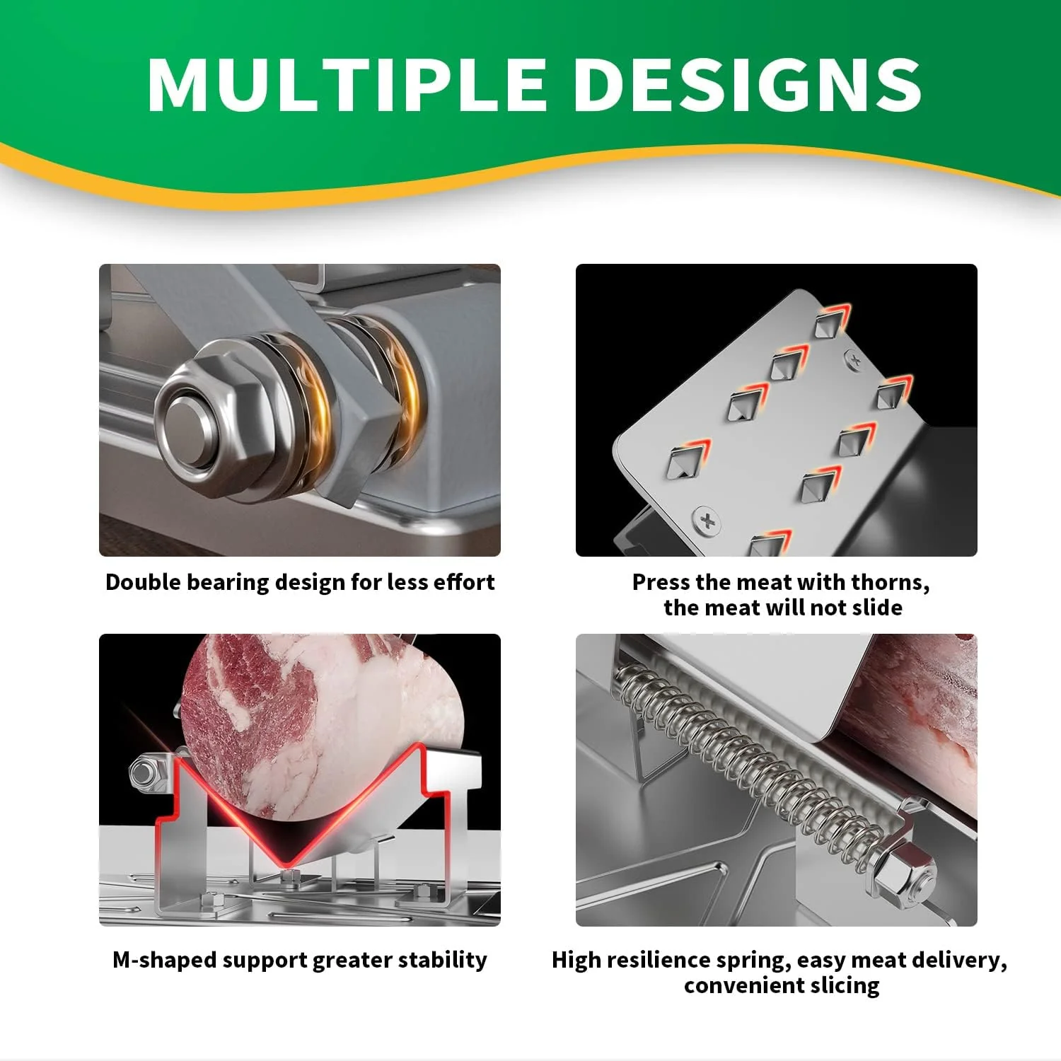 Frozen Meat Slicer Stainless Meat Cutter - Image 11
