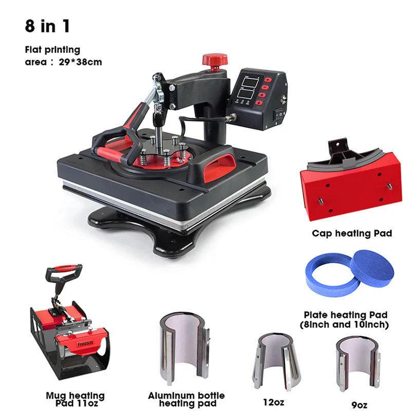 Digital Heat Press Machine 29X38CM - Image 4