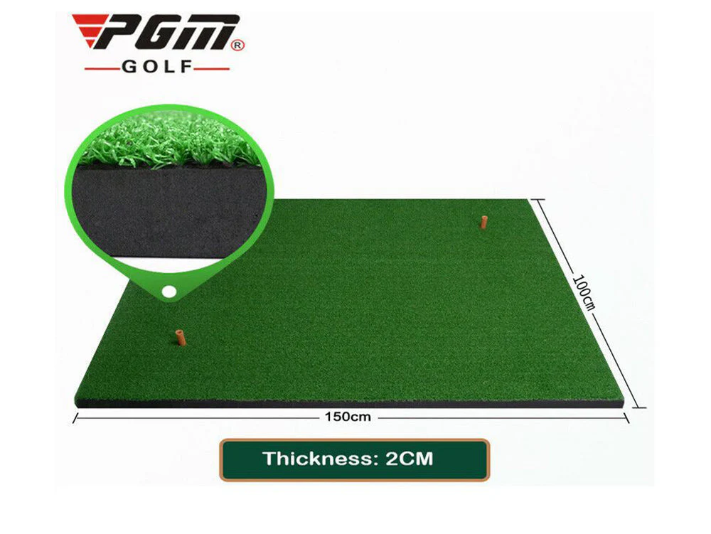 PGM Golf Practice Mat Hitting Mats 1.5M x 1M - Image 4