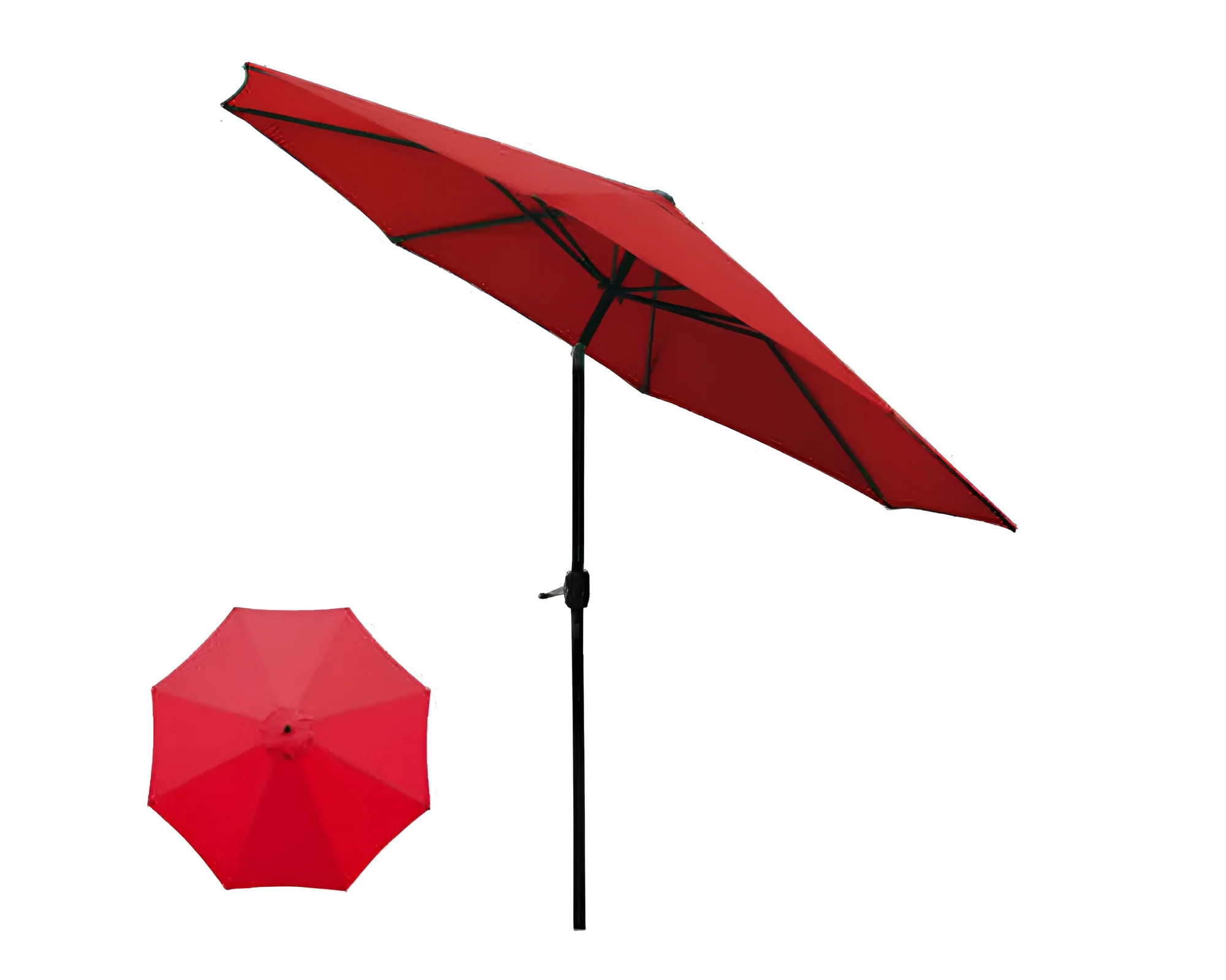 3M Parasol Replacement Cloth Round Garden Umbrella Cover For 8-Arm - Image 2