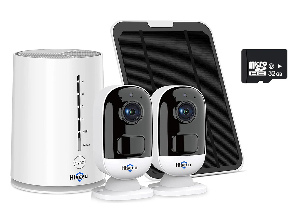 Hiseeu Wireless Outdoor Security Camera System 3MP - Image 3