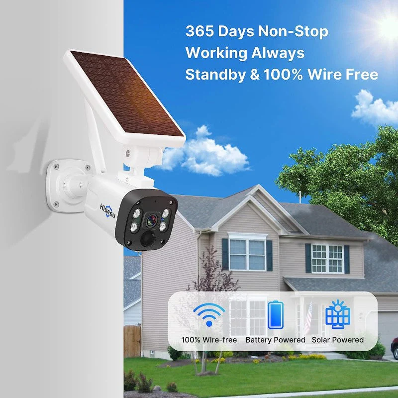 3MP Wireless Security camera system Wire-Free - Image 3