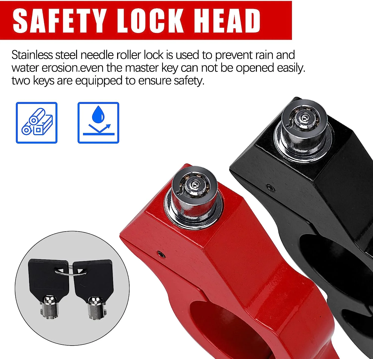 Motorcycle Grip Lock Motor Bike grip Lock - Image 5