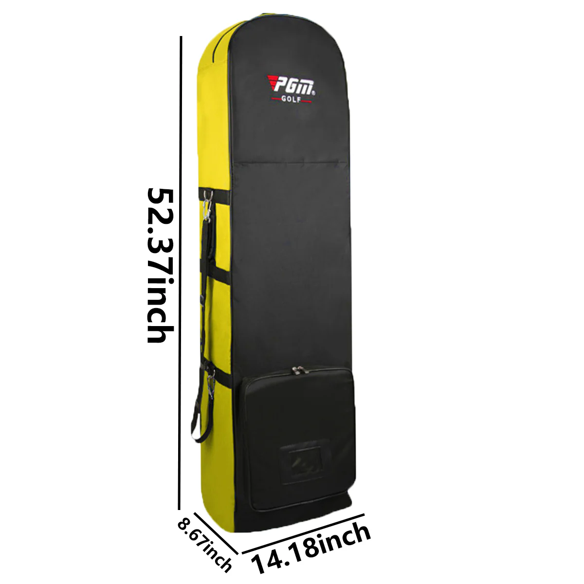 PGM Golf Travel Bag With Wheels - Image 2