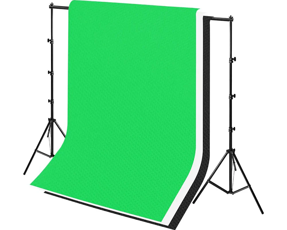 Photography Background Stand with 3 Backdrops Kit 3m - Image 8