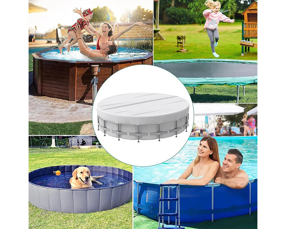 8FT Round Swimming Pool Cover - Image 3