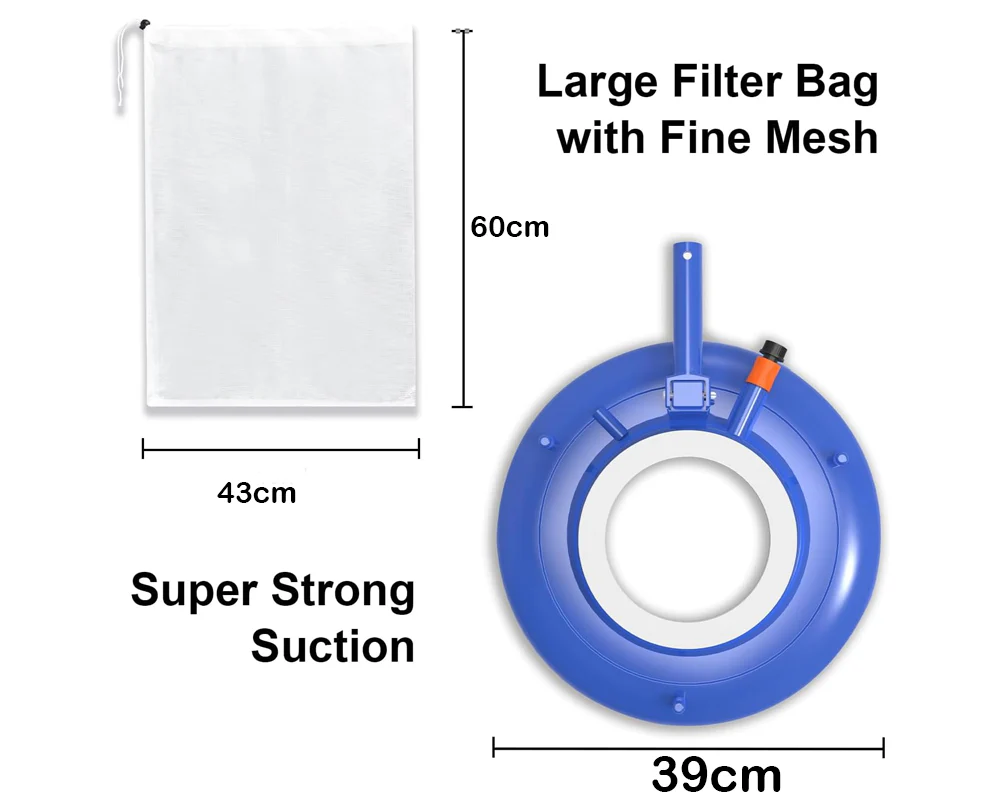 Swimming Pool Vacuum Leaf Eater Cleaner - Image 10