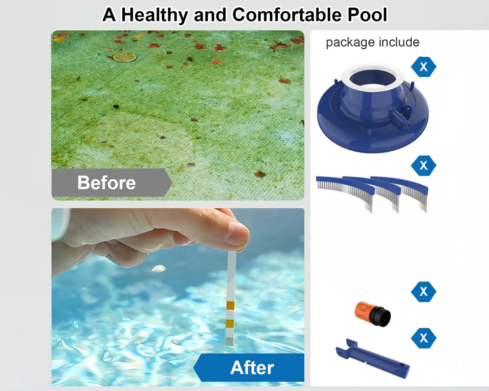 Swimming Pool Vacuum Leaf Eater Cleaner - Image 7