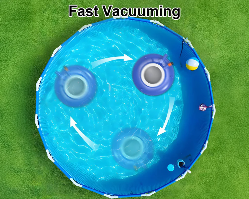 Swimming Pool Vacuum Leaf Eater Cleaner - Image 8