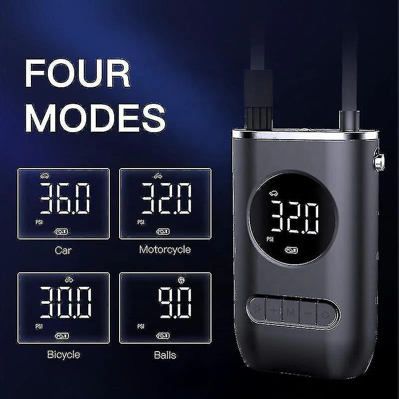 Cordless Tyre Inflator Portable Air Compressor - Image 3