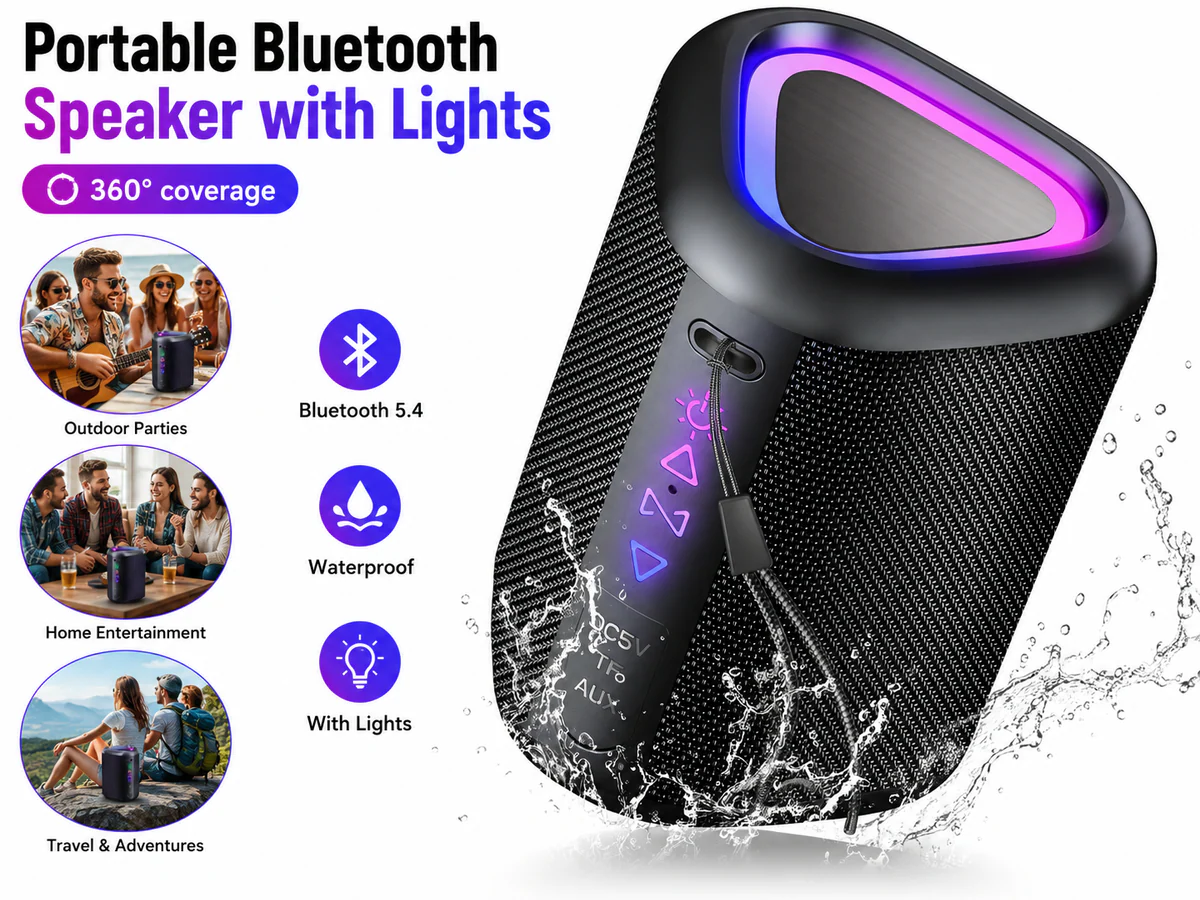 Portable Bluetooth Speaker - Image 2