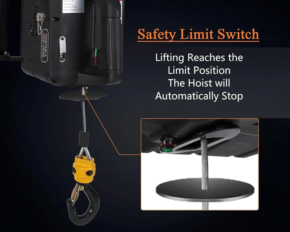 Wireless Hoist Winch 500KG - Image 3