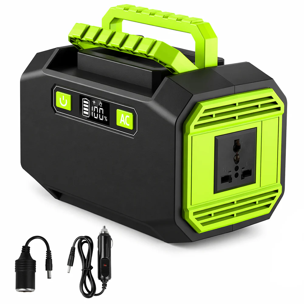 Portable Solar Generator 167Wh 45000mAh Power Station with 230V AC Outlets