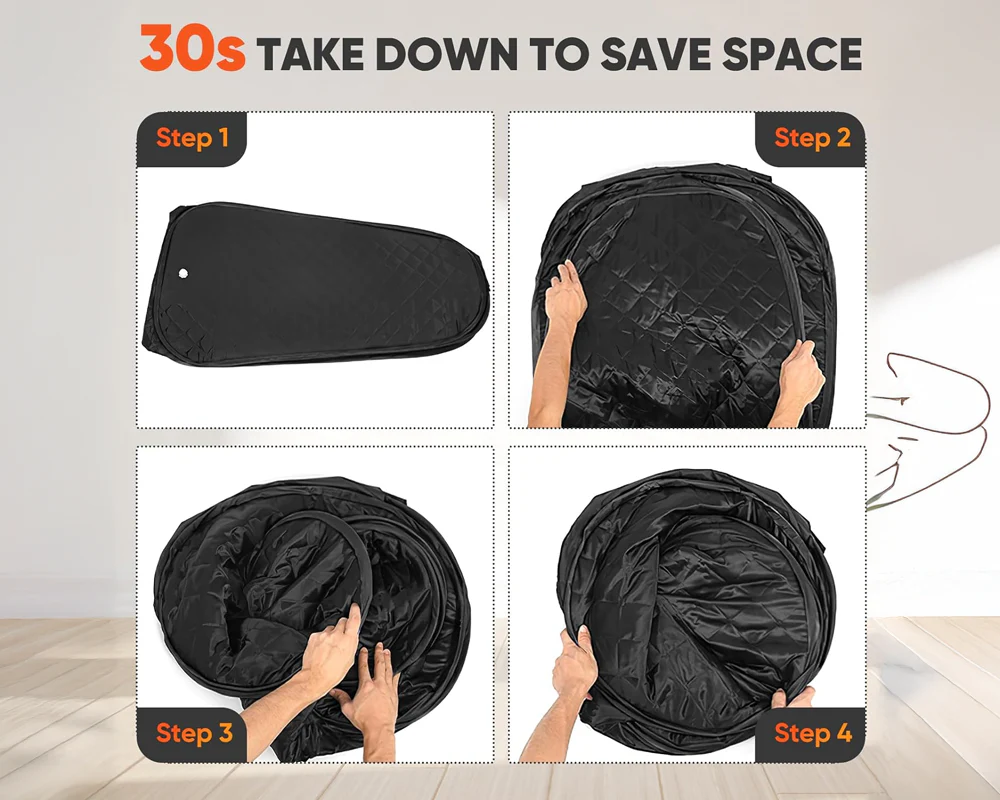 Portable Home Steam Sauna Home Spa - Image 4