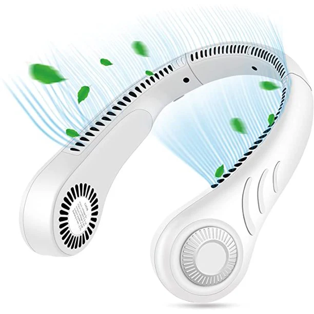 Hand Free Portable Neck Fan Bladeless Neck Fan USB Rechargeable Neck Fan - Image 3