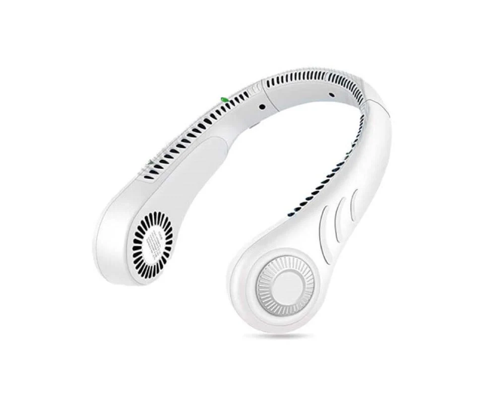 Hand Free Portable Neck Fan Bladeless Neck Fan USB Rechargeable Neck Fan - Image 7