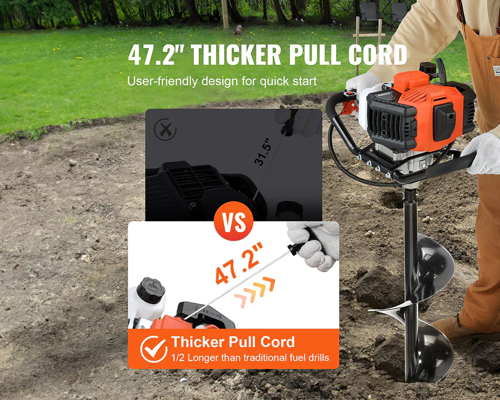 1450W Post Hole Digger 52CC - Image 5