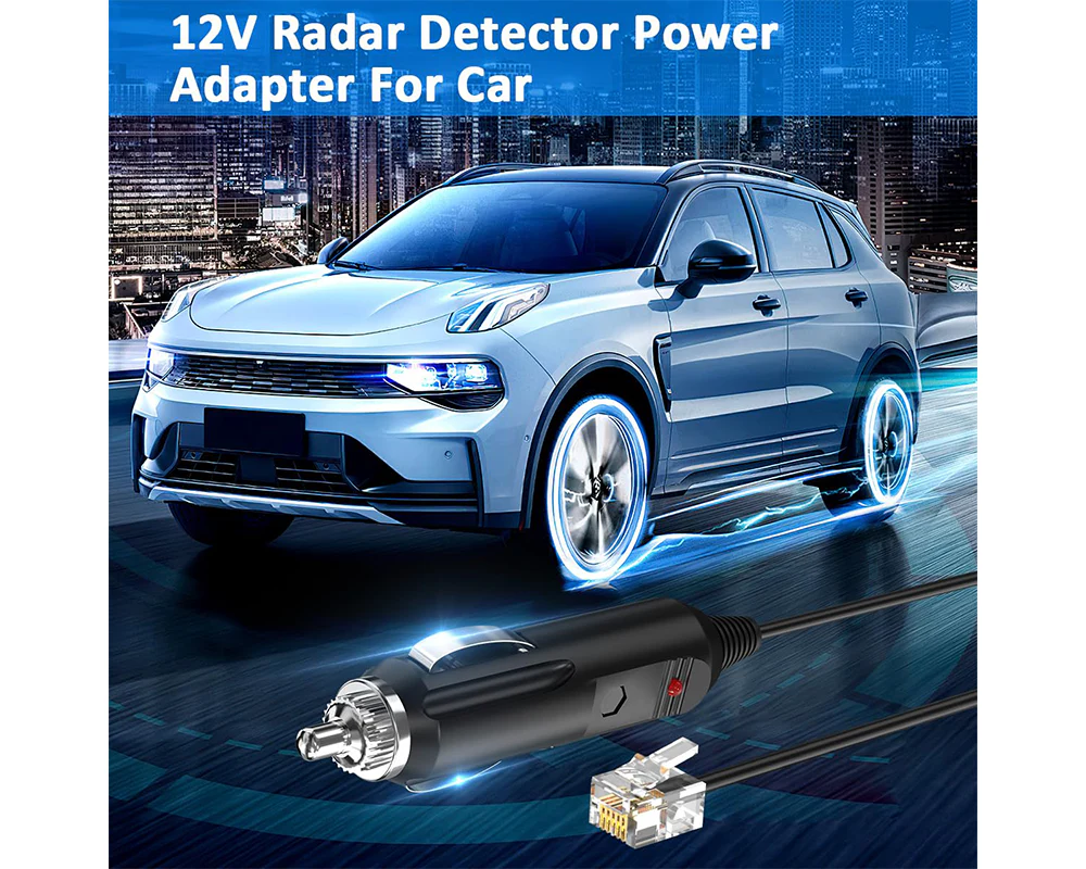 2M RJ11 Power Cable Cord for Uniden Escort Beltronics Valentine V1 Radar - Image 7
