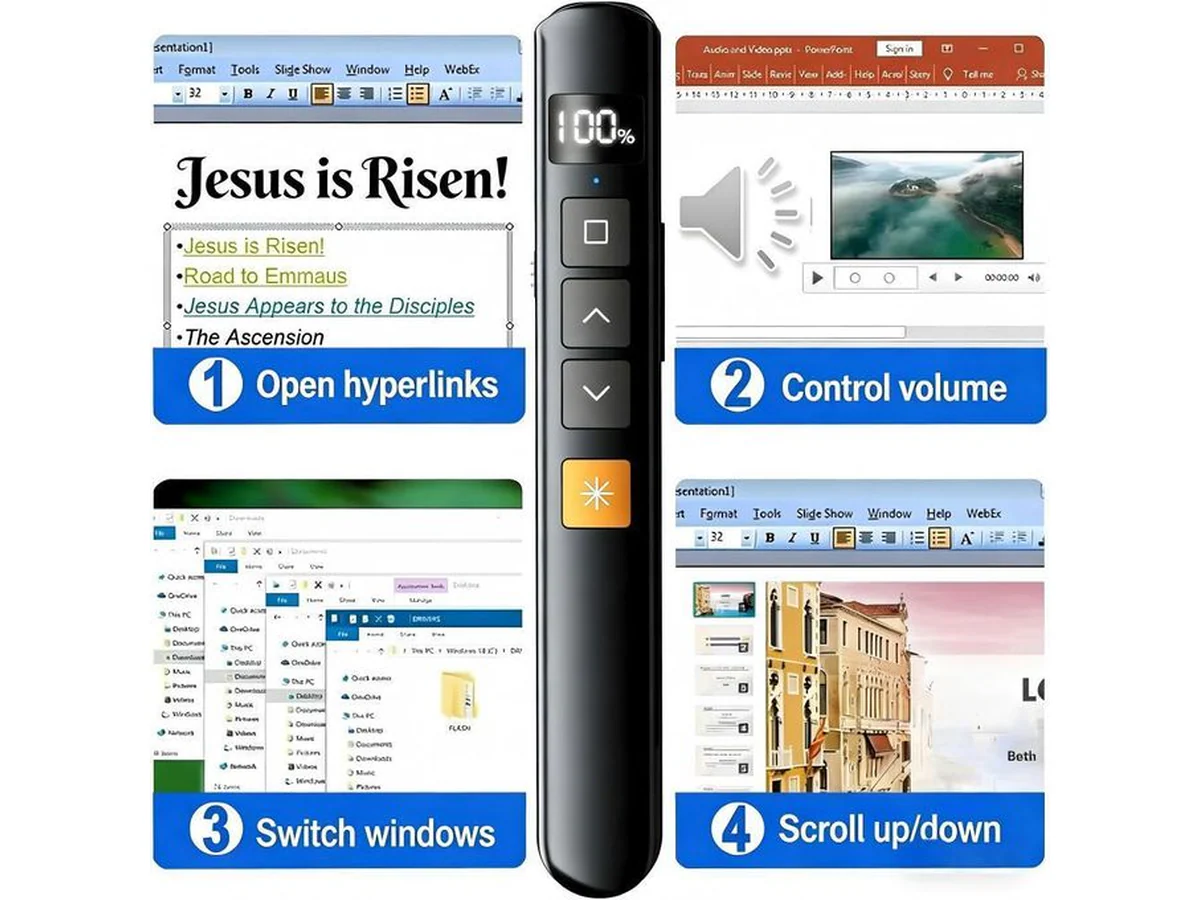2.4Ghz USB Wireless Presenter Laser Pointer - Image 3