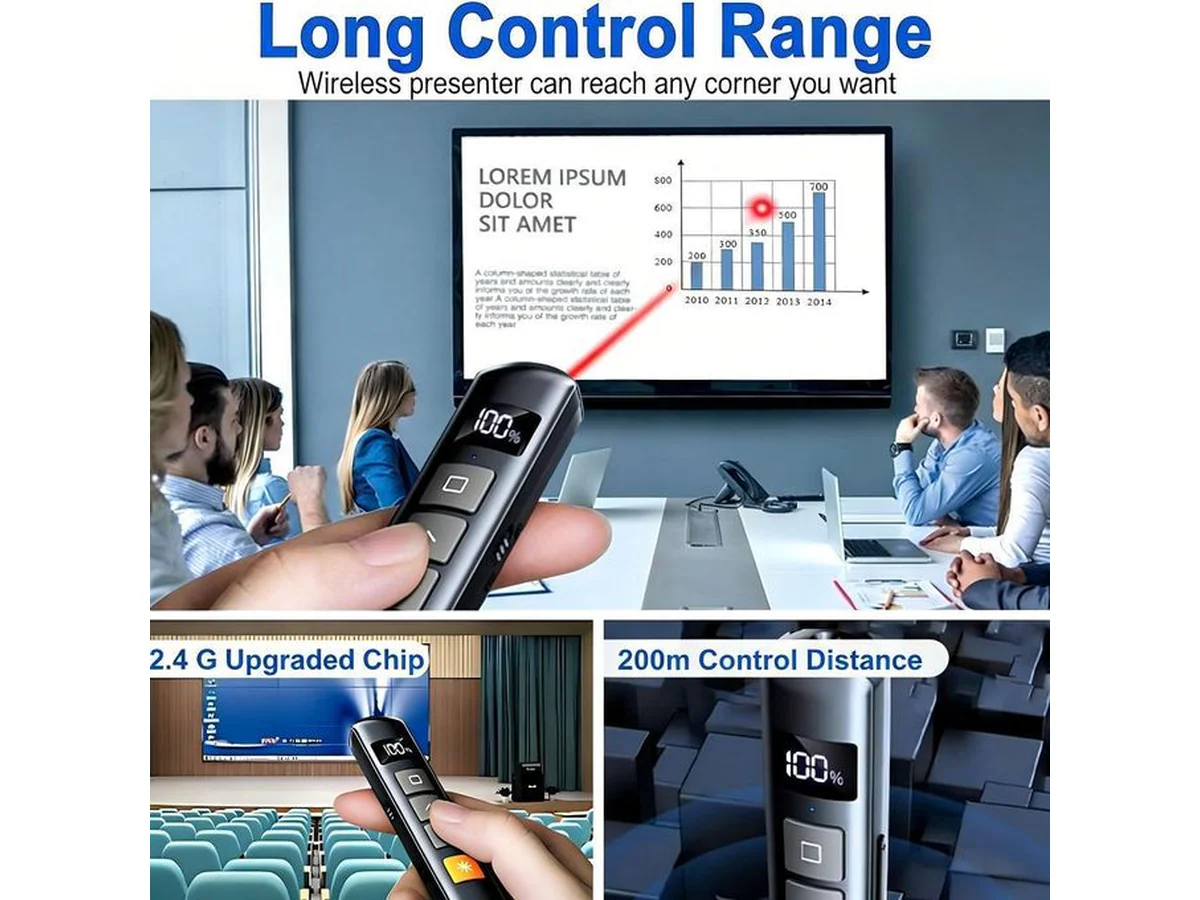 2.4Ghz USB Wireless Presenter Laser Pointer - Image 6