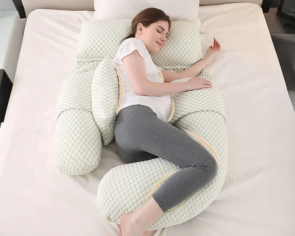 Pregnancy Pillow U-Shape Full Body Pillow - Image 4