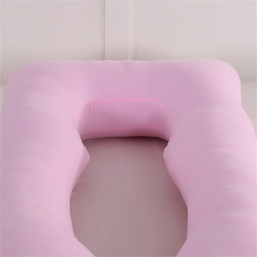 Pregnancy Pillow U-Shaped – Full Body Maternity Pillow with Washable Cotton Cover - Image 5