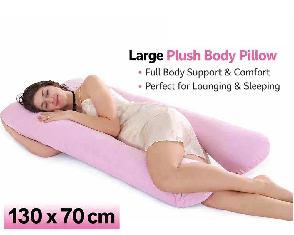 Pregnancy Pillow U-Shaped – Full Body Maternity Pillow with Washable Cotton Cover - Image 9
