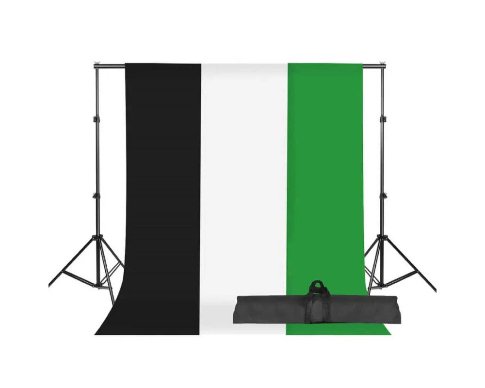 Photography Studio Set With 3 Backdrops - Image 10