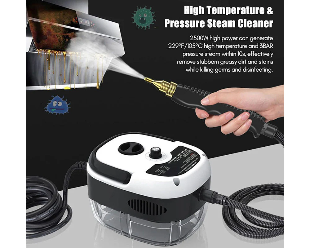 Handheld 2500W Steam Cleaner High Temperature Pressurized - Image 4