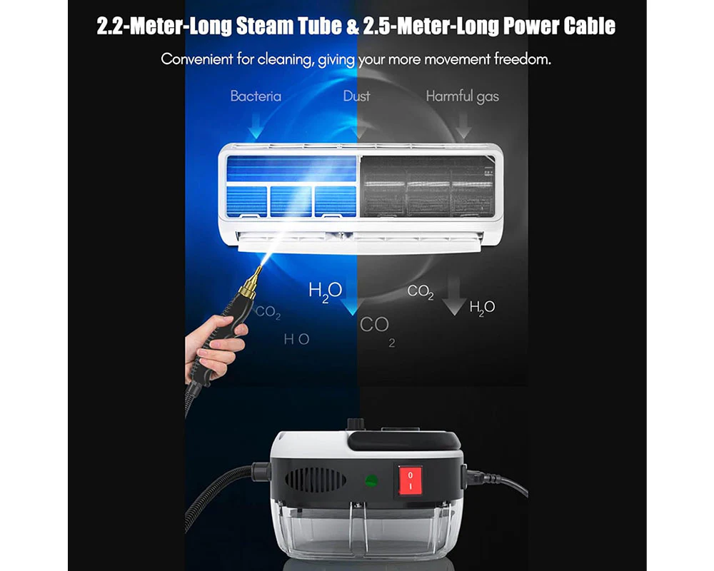 Handheld 2500W Steam Cleaner High Temperature Pressurized - Image 9