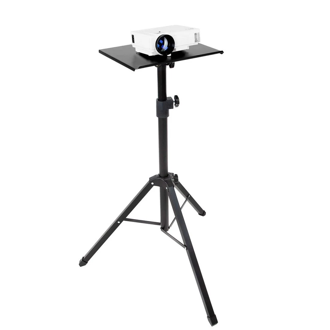 Projector Stand Laptop/Projector Stand With Tripod Base Height/Angle Adjust - Image 2