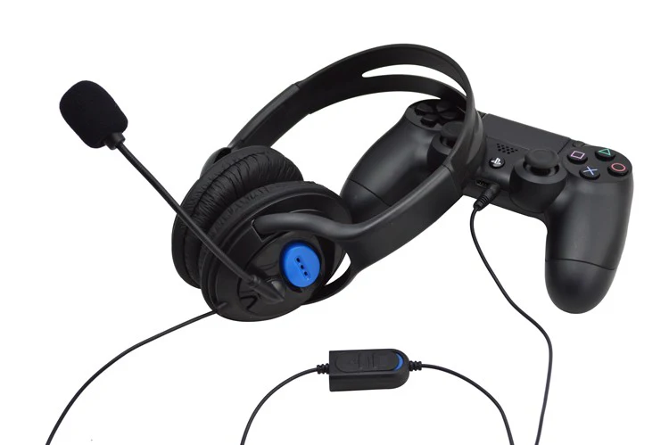PS4 Headset – Wired Gaming PS4 Headset with Microphone with Volume Control - Image 4