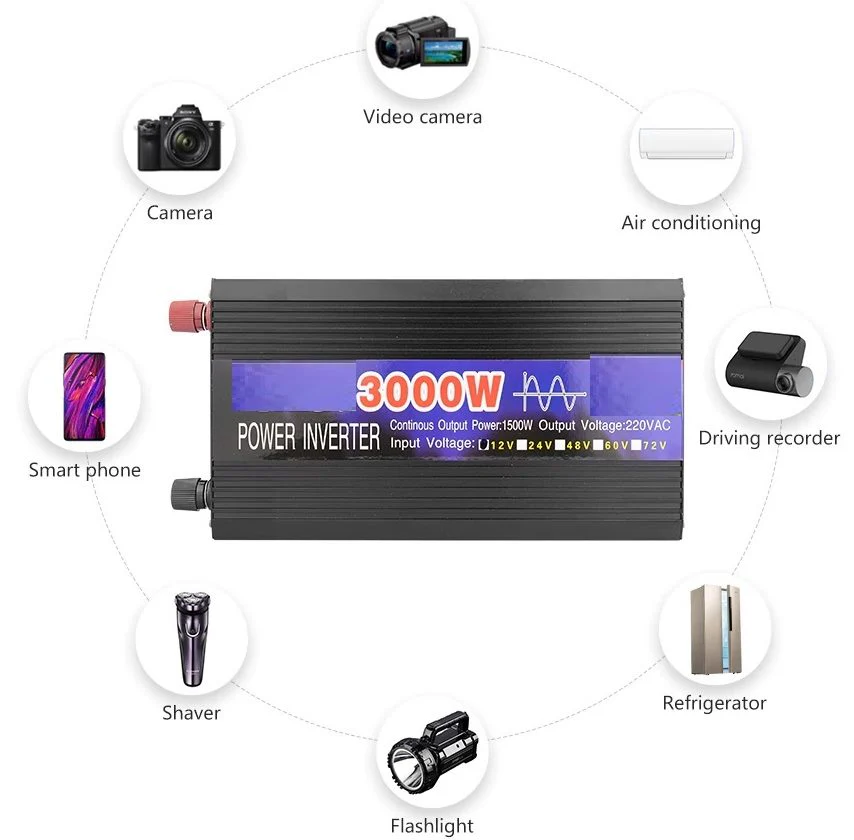 Pure Sine Wave Inverter 3000W 12V - Image 3